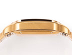SANTOS LADY 35.1MM GOLD CASE GOLD DIAL DIAMOND BEZEL