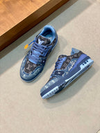 LV TRAINER  DENIM SNEAKER