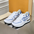 LV RUN AWAY WHITE BLUE SNEAKER