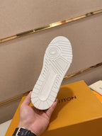 LV TRAINER SNEAKER BLUE WHITE