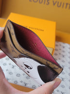 LV Card Holder 11cm Light Brown Monogram Canvas 261842