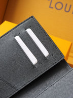 LV Wallet 14cm Black Monogram Canvas 261847