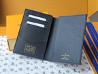 LV Wallet 14cm Black Monogram Canvas 261847