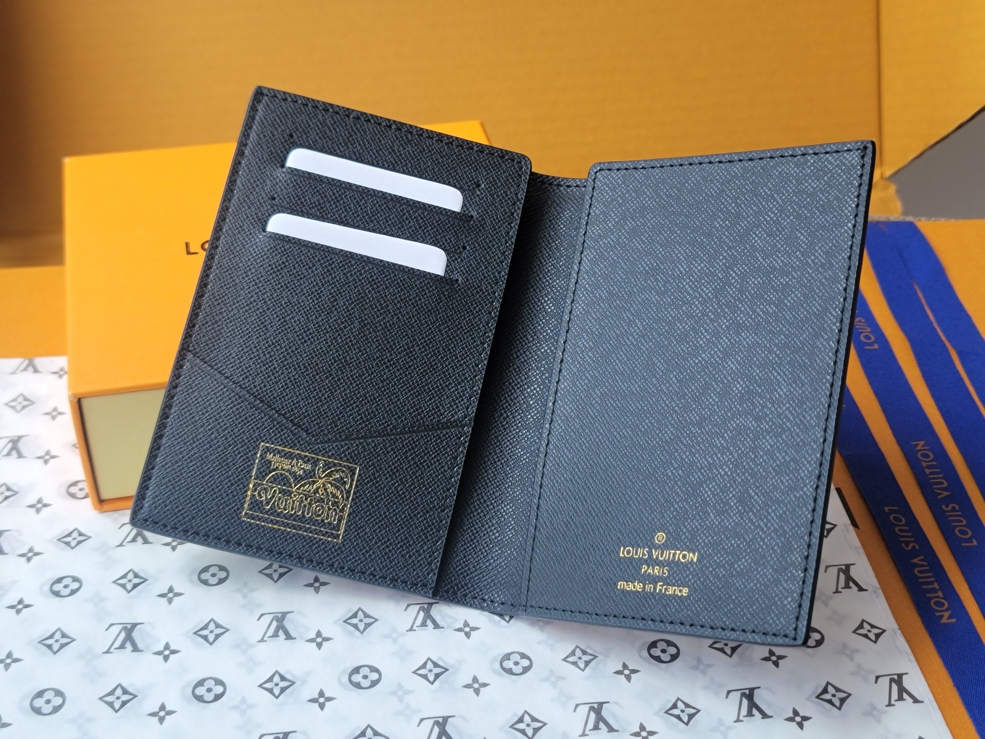 LV Wallet 14cm Black Monogram Canvas 261847