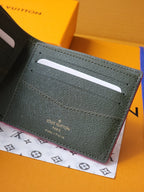 LV Slender Wallet 11cm Pink Monogram Canvas 261853