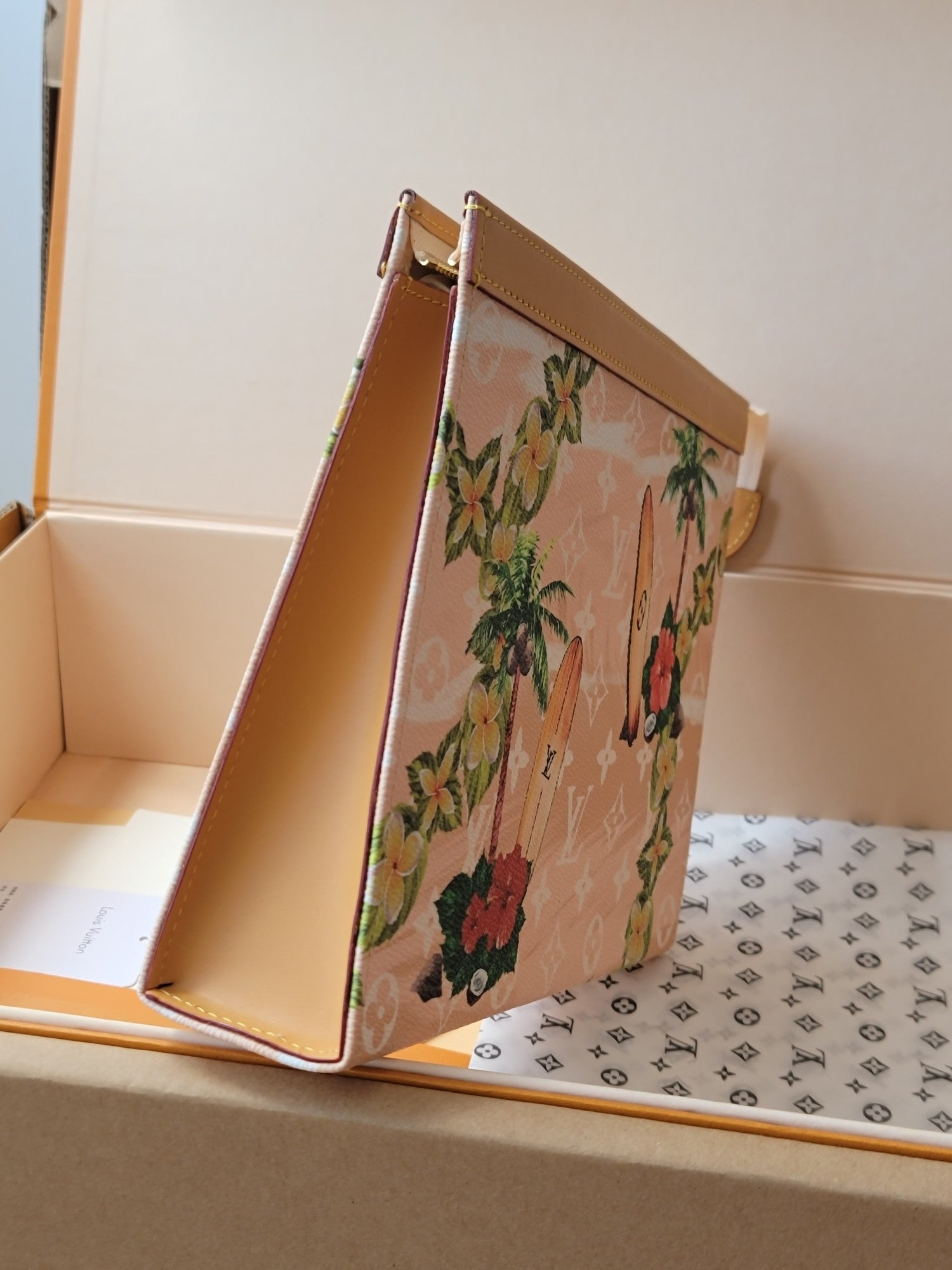 LV Pochette Voyage Clutch Handbag Monogram Canvas 261864