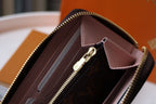 LV Clemence Wallet Light Brown Monogram Canvas N60742