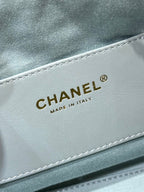 CC 25S Hobo Bag 30 Haze Blue Calfskin