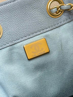 CC 25S Hobo Bag 30 Haze Blue Calfskin