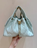 CC 25S Hobo Bag 30 Mint Green Calfskin