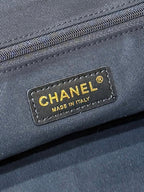 CC 25A Hobo Bag 36cm in Black Calfskin
