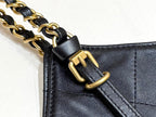 CC 25S Tote Bag in Black Calfskin