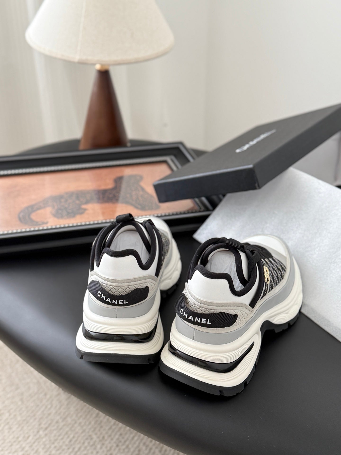 CC 25C New Silver Horn King Sports Sneakers 458693