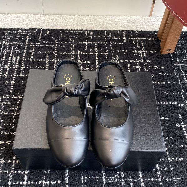 CC 25SS Mary Jane Slippers Black Sheepskin 473429