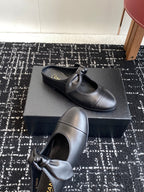 CC 25SS Mary Jane Slippers Black Sheepskin 473429