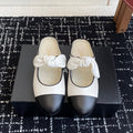 CC 25SS Mary Jane Slippers White Sheepskin 473428