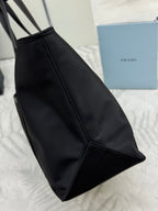 Pra Medium 1BG555 Tote Bag Black Nylon 267446