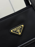 Pra Medium 1BG555 Tote Bag Black Nylon 267446