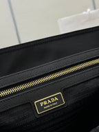 Pra Medium 1BG555 Tote Bag Black Nylon 267446