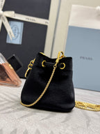 Pra Velvet Mini Bucket Black 267272