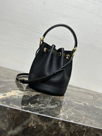 Celin Teen Clara Bag Black Grained Calfskin 131625