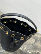 Celin Teen Clara Bag Black Grained Calfskin 131625