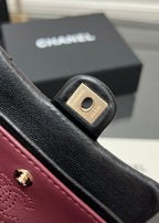 CC 25A Super Mini Bag 12.5cm Black Lambskin