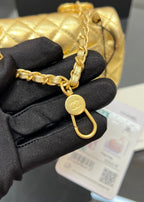 CC 25A Super Mini Bag 12.5cm Gold Lambskin