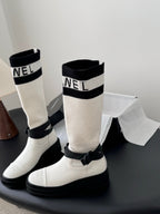 CC 25K High Sock Boots White Flyknit 507998