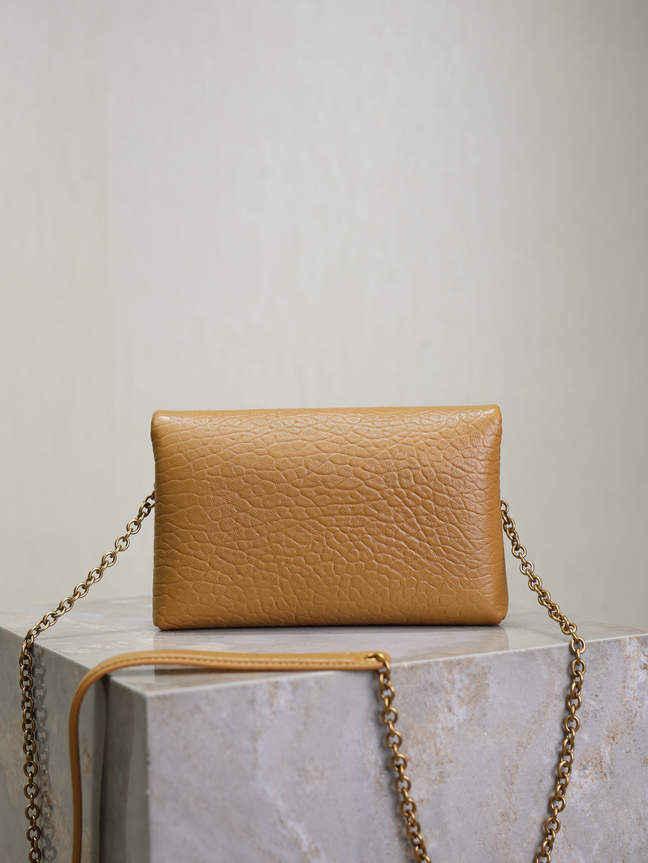 Cassandre Mini Bag 19cm Light Beige Lambskin GHW