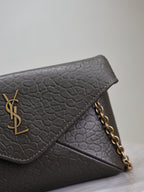 Cassandre Mini Bag 19cm Chocolate Lambskin GHW