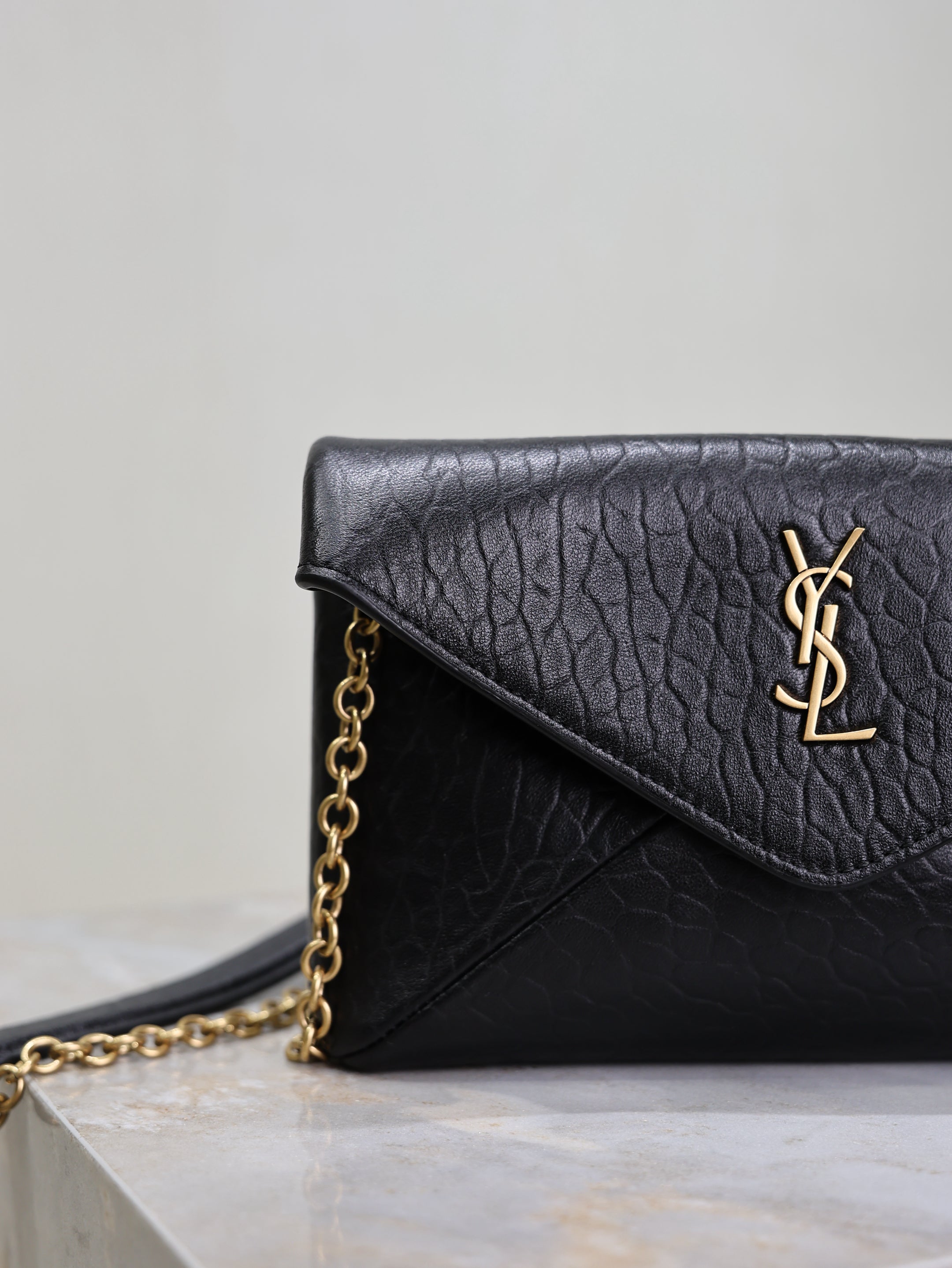 Cassandre Mini Bag 19cm Black Lambskin GHW