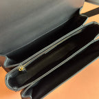 GG 25FW Siena Small Shoulder Bag 23cm Black Calfskin GHW
