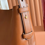 GG 25FW Beatrix Handbag 35cm Brown Calfskin GHW