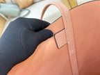 Chloe Spin Tote Bag Medium 27cm Pink Calfskin 272295