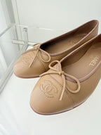 ballet flats brown lambskin 566818