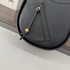 Loewe Hammock 21 Handbag in Black Calfskin 274143