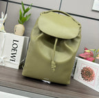 Loewe Flamenco BackPack 36 Green Calfskin 274688