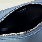 Loewe Classic 32cm Waist Bag Blue Calfskin Leather 274664