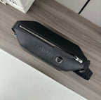 Loewe Classic 32cm Waist Bag Black Calfskin Leather 274662