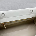 Prada Fall/Winter Runway Handbag 32 White in Cowhide