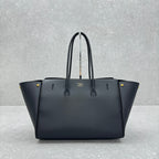 Bel Air Carry All Bag 30 in Black Nappa Lambskin Silver Hardware