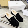 The Row 2025 Loafers Black Wool 576841