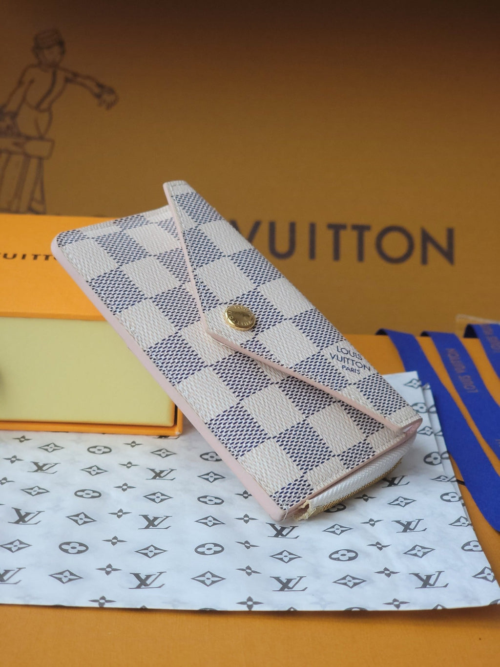 LV Recto Verso Card Holder Pink Monogram Canvas 274743