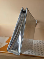 LV Mirrored Clutch Silver Monogram Canvas 274812