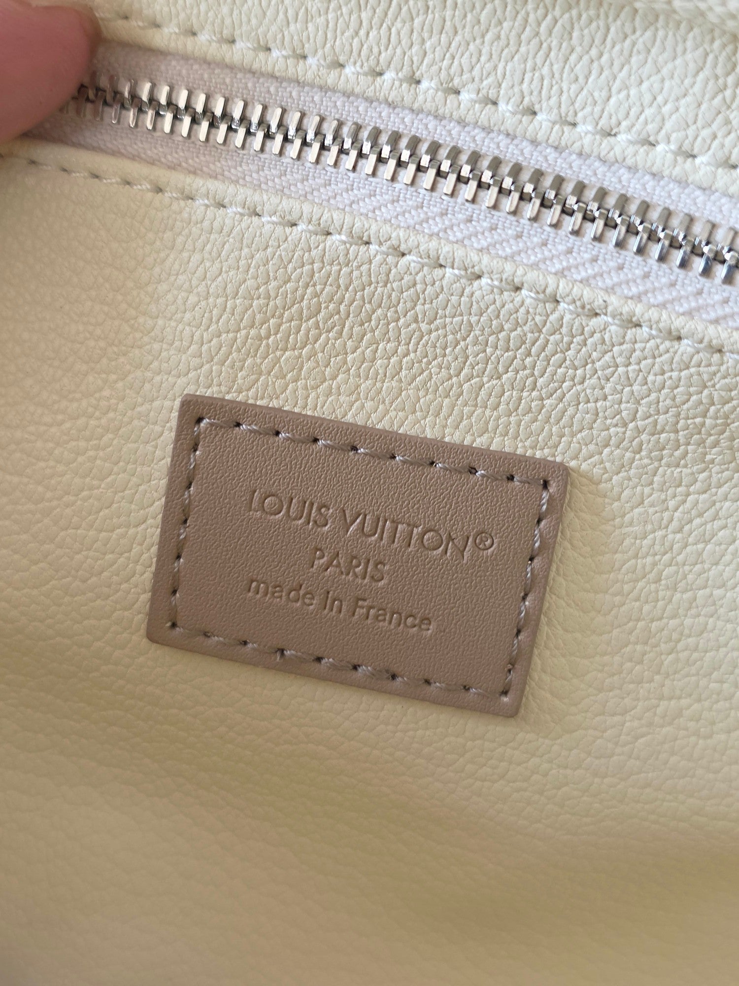 LV Dopp Kit Toilet Pouch Apricot Monogram Canvas 274855