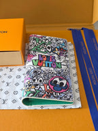 LV Brazza 19 White Colorfull Monogram 274894