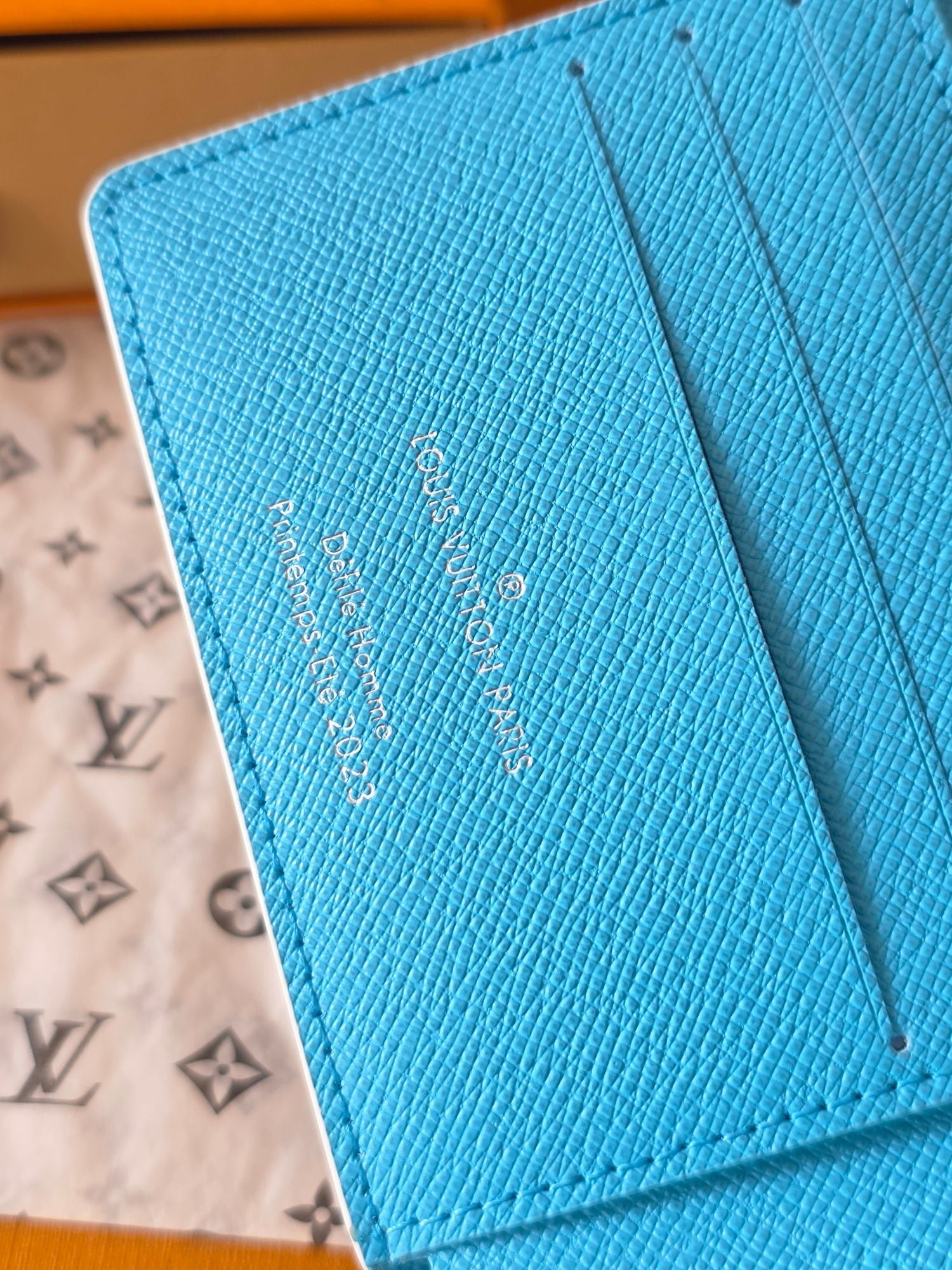 LV Brazza 11.5 White Colorfull Monogram 274895