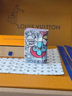 LV Brazza 7.5 White Colorfull Monogram 274896
