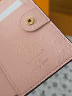 lV Lisa Wallet Vivienne Wintery Travel Brown Monogram Canvas 274900